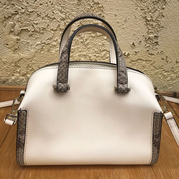 Kate Space Ivory/Snake Small Crossbody Bag - Picture 3 of 8